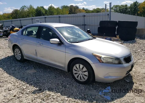 2009 Honda Accord Lx from USA, damaged, VIN 1HGCP263X9A012882